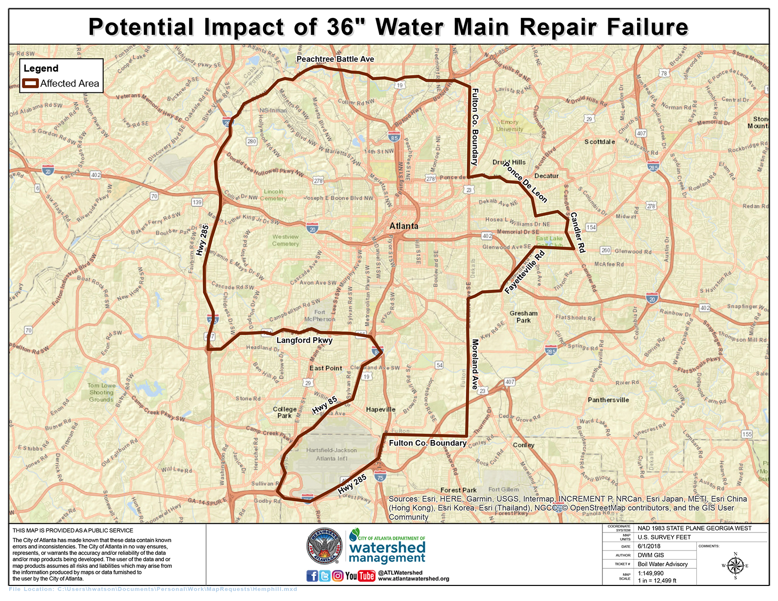 Campus Prepares for Possible Water Service Impacts | News Center